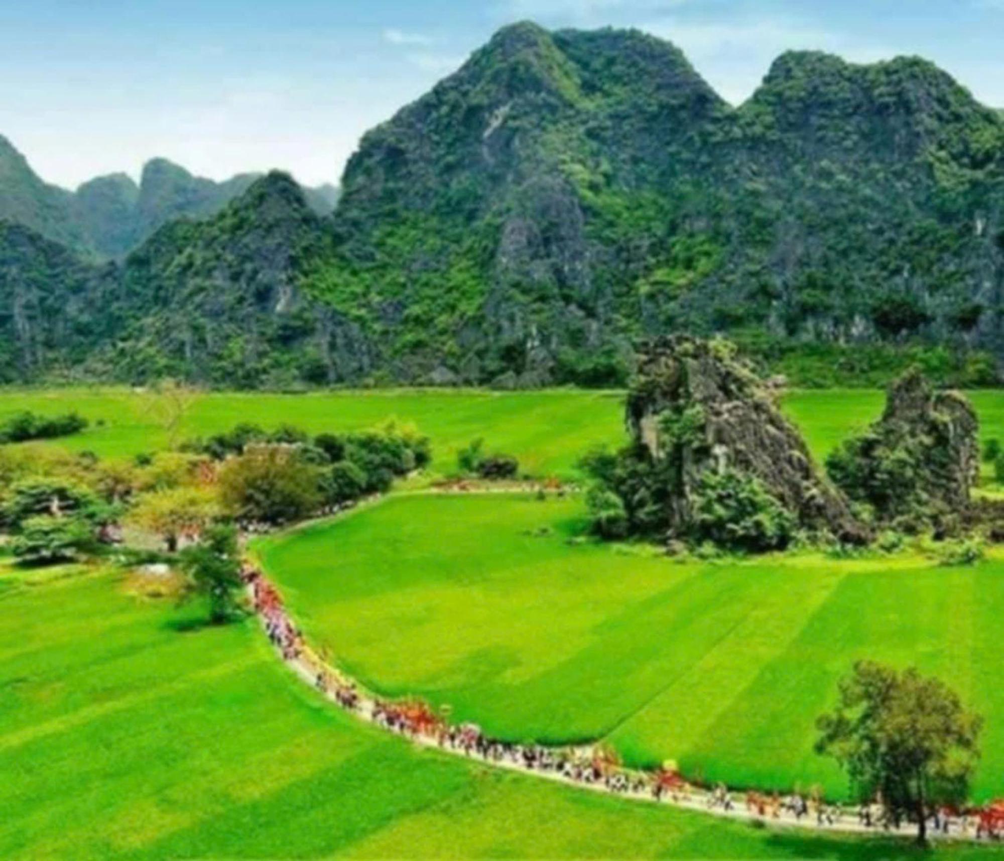 Apartamento Tam Coc Pomelo Garden Ninh Binh Exterior foto